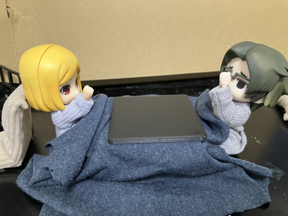 ねんどろいどどーる向けこたつ机キット