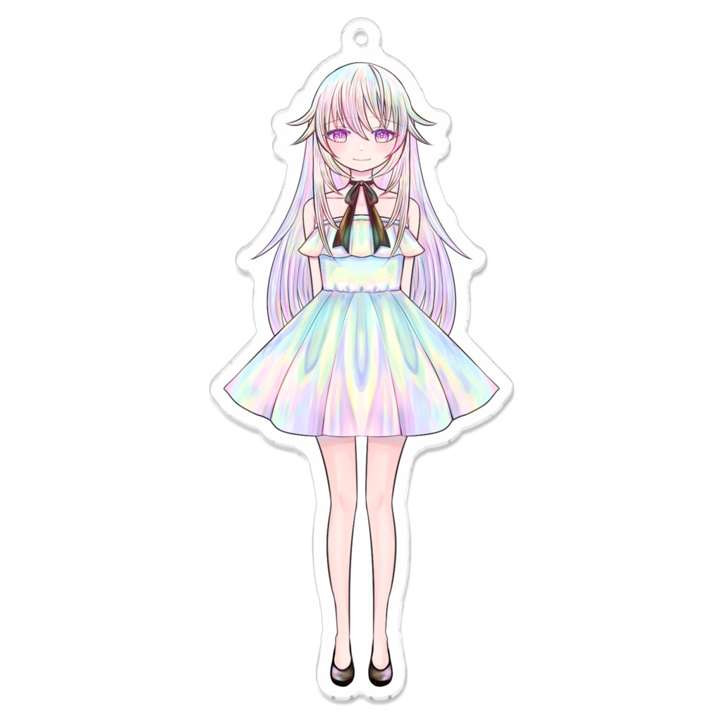 オパールちゃんアクリルキーホルダー