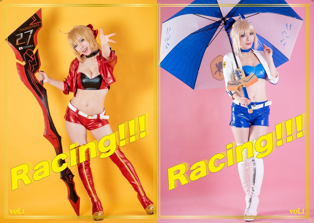 【コスケット5・新刊＆チェキ】fateレーシング写真集「Racing!!!」