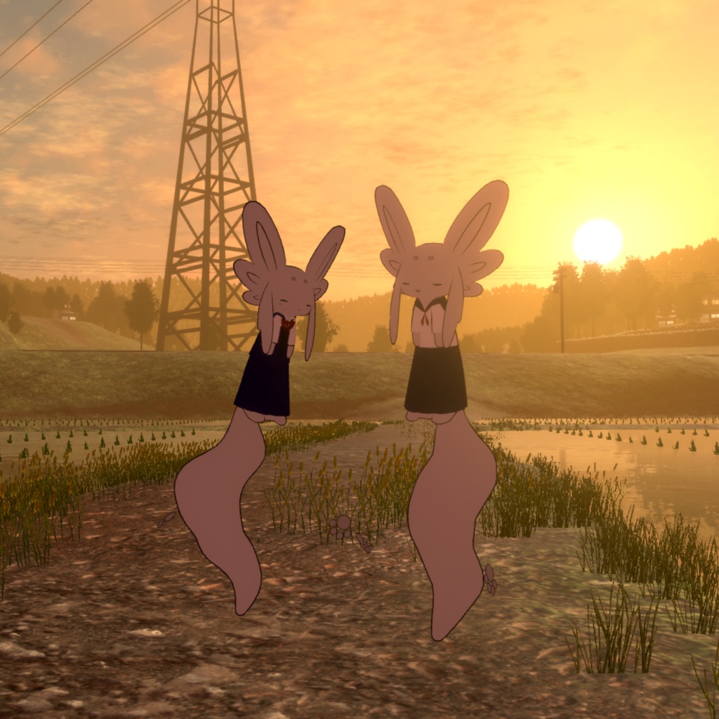 【ムルル対応】ムルルの制服(2pattern)【VRChat想定】