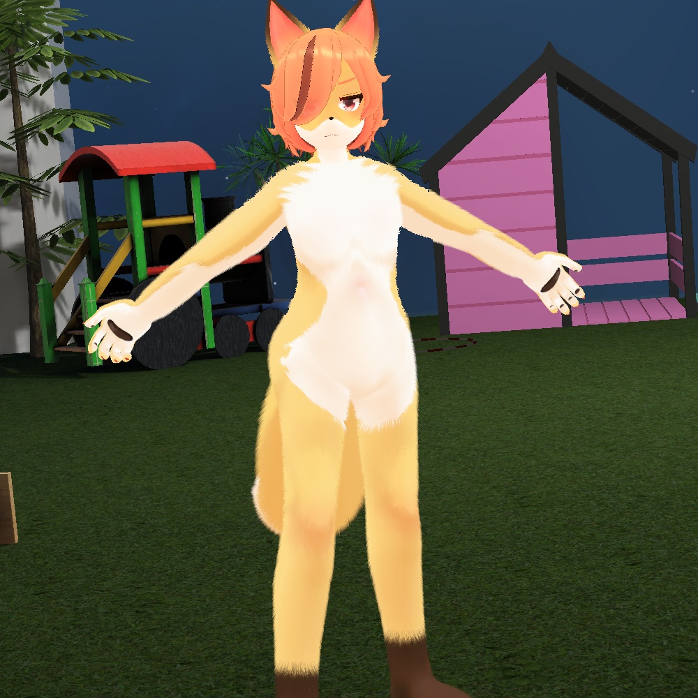 【無料!狐野おにいさん専用】liltoonファーシェーダー設定ファイル