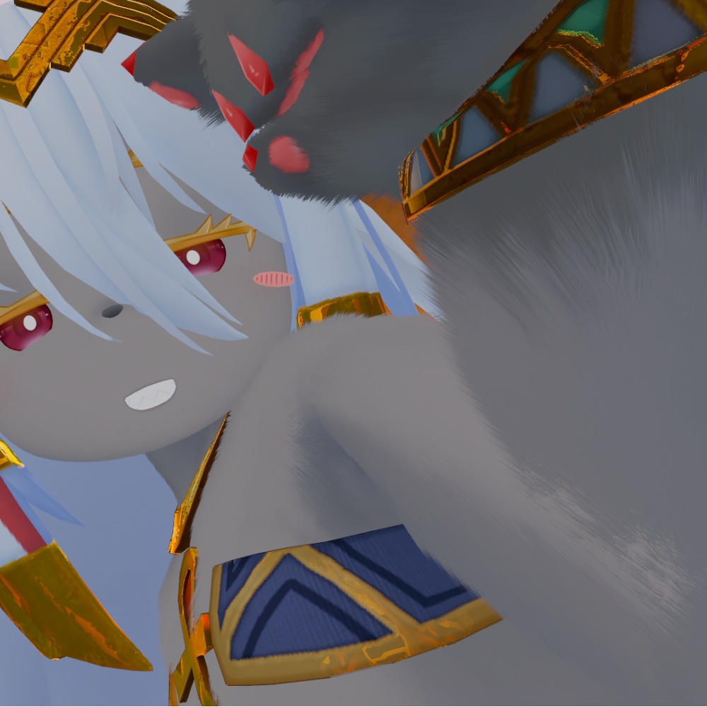 【無料!だるビスちゃん専用】 liltoonファーシェーダー設定ファイル