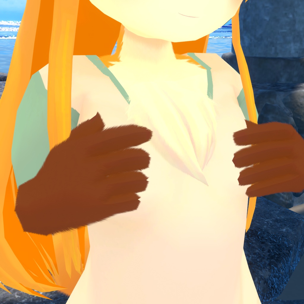 【無料!くれなちゃん専用】 liltoonファーシェーダー設定ファイル