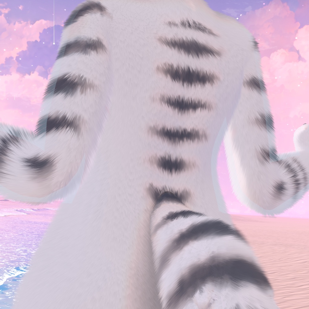 【無料!ツユナちゃん専用】 liltoonファーシェーダー設定マテリアル