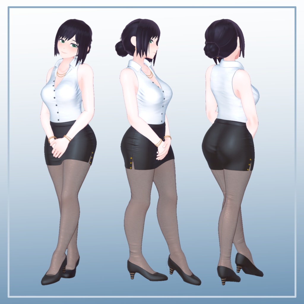 Astrea - Office Lady (PhysBone Update) | VRChat Avatar