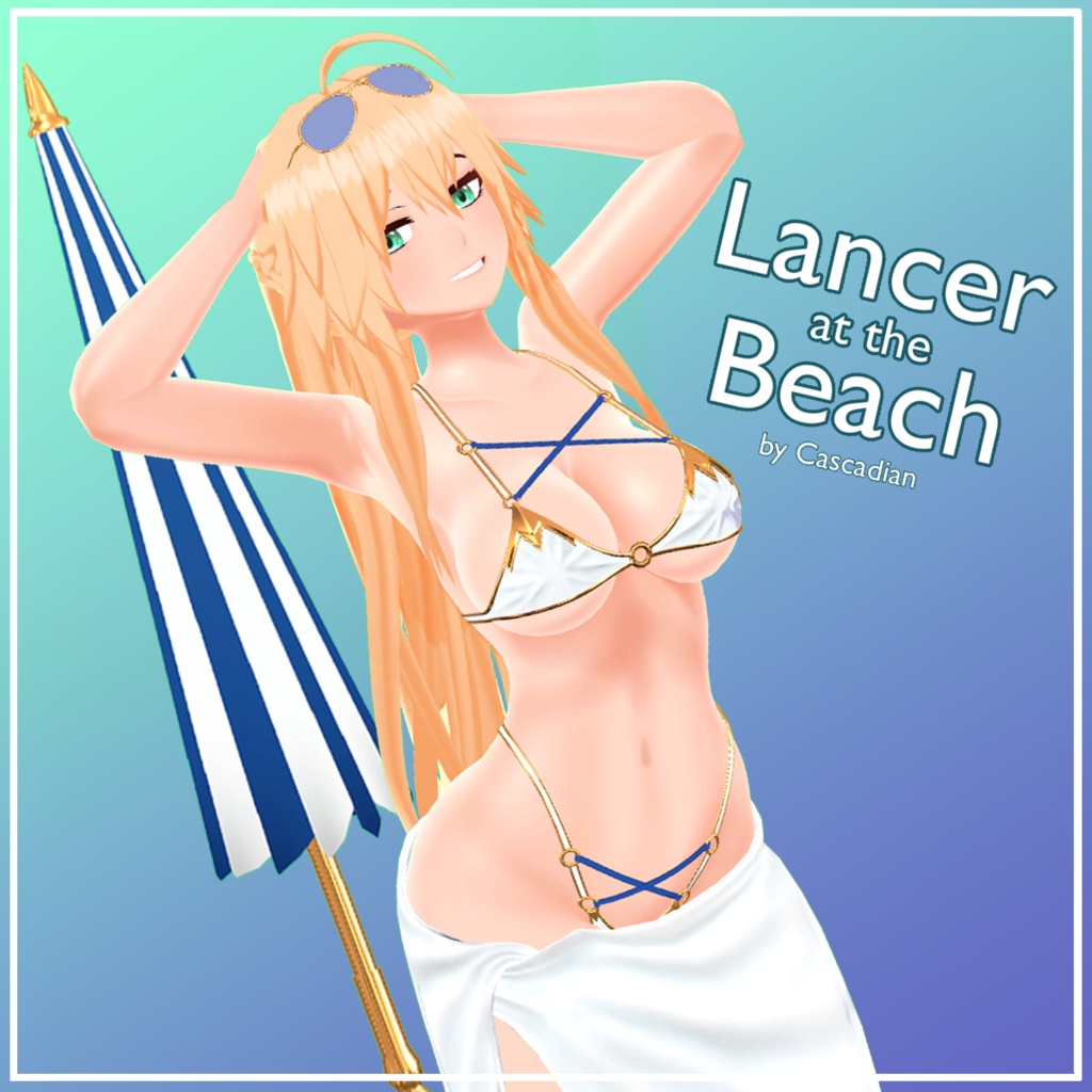 Lancer Beach Outfit | VRChat Avatar