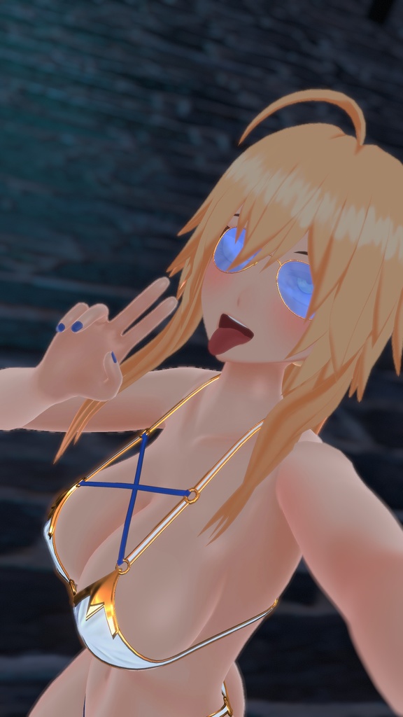 Lancer Beach Outfit | VRChat Avatar