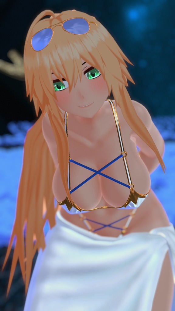 Lancer Beach Outfit | VRChat Avatar