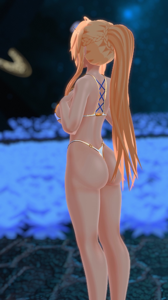 Lancer Beach Outfit | VRChat Avatar