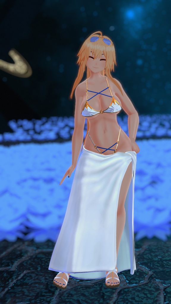 Lancer Beach Outfit | VRChat Avatar
