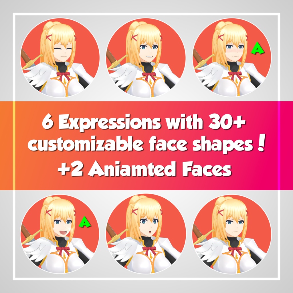 Darkness - ダクネス | VRChat Avatar