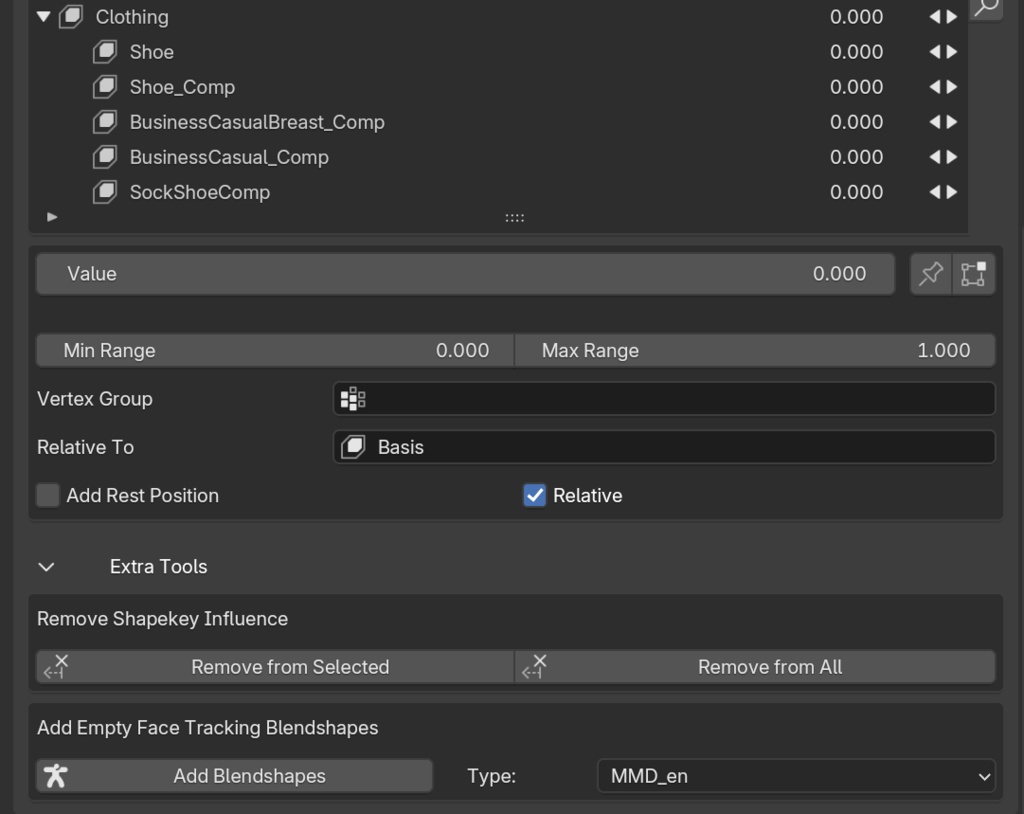 Shapekeys Extended - Blender Add-on | V1.2.1