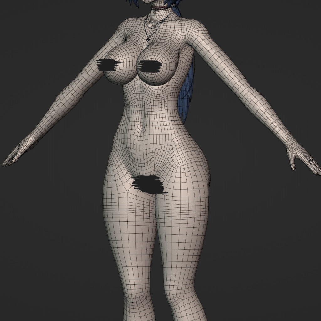 Chiyo【千代】| Original 3D Model