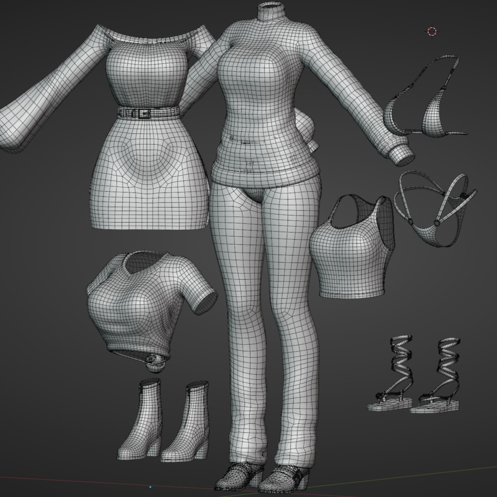 Chiyo【千代】| Original 3D Model