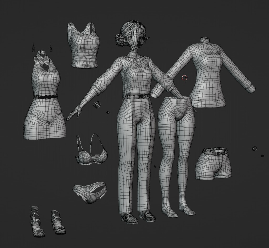 Aurellia【オーレリア】| Original 3D Model