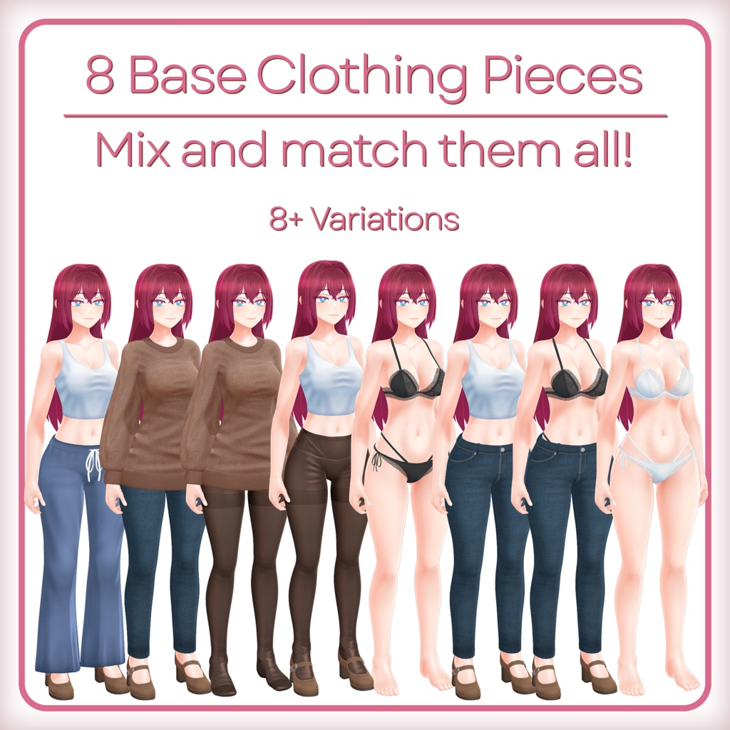 Ayame 【アヤメ】| Original 3D Model