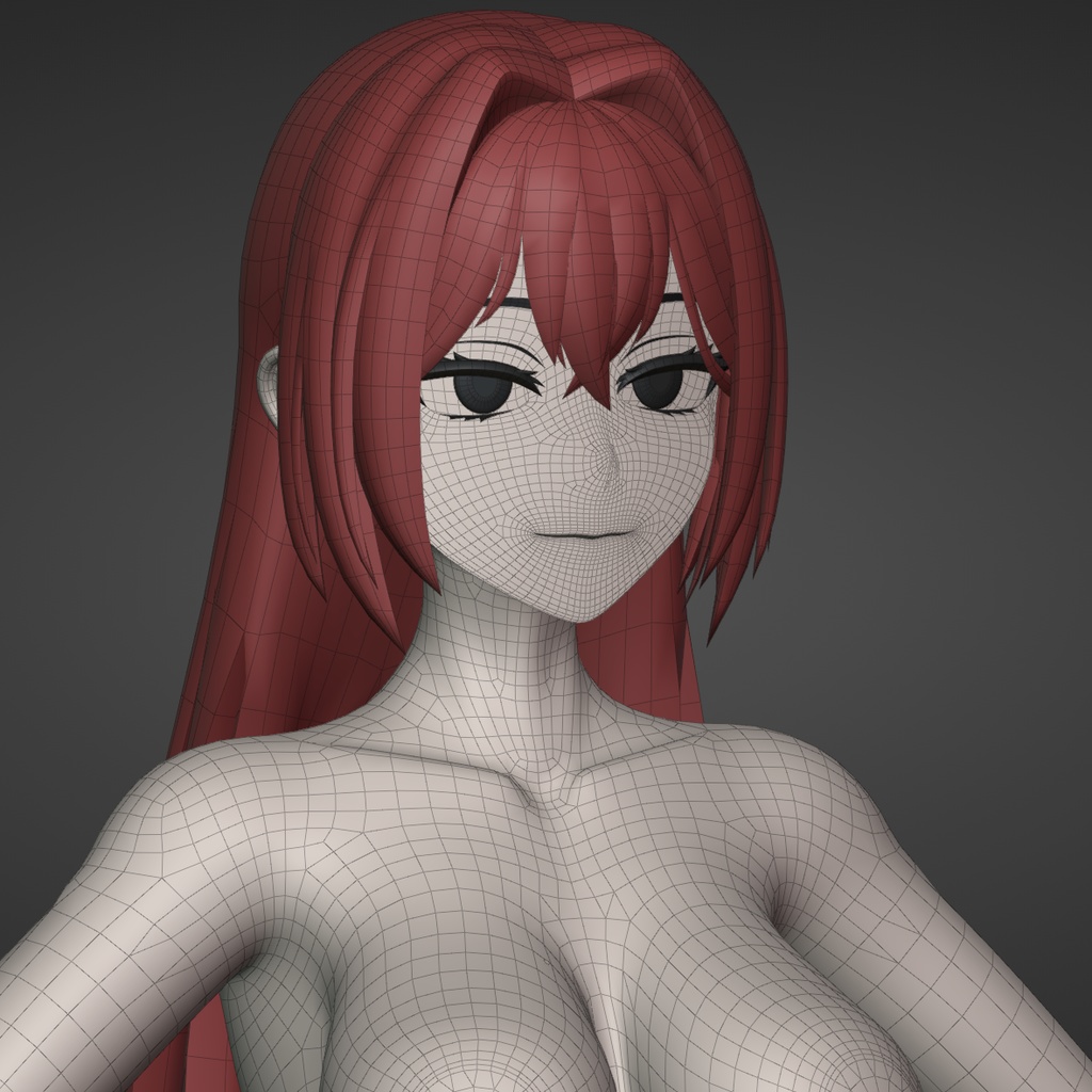 Ayame 【アヤメ】| Original 3D Model