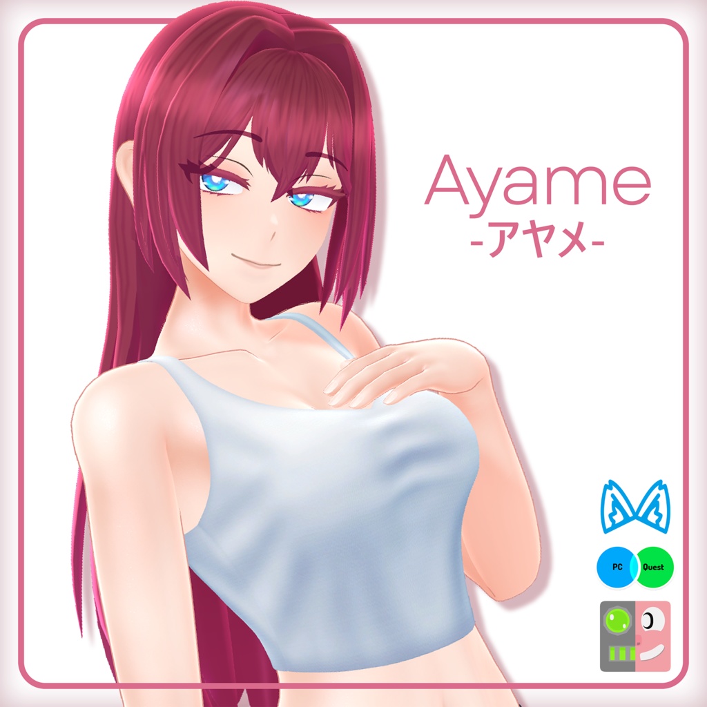 Ayame 【アヤメ】| Original 3D Model
