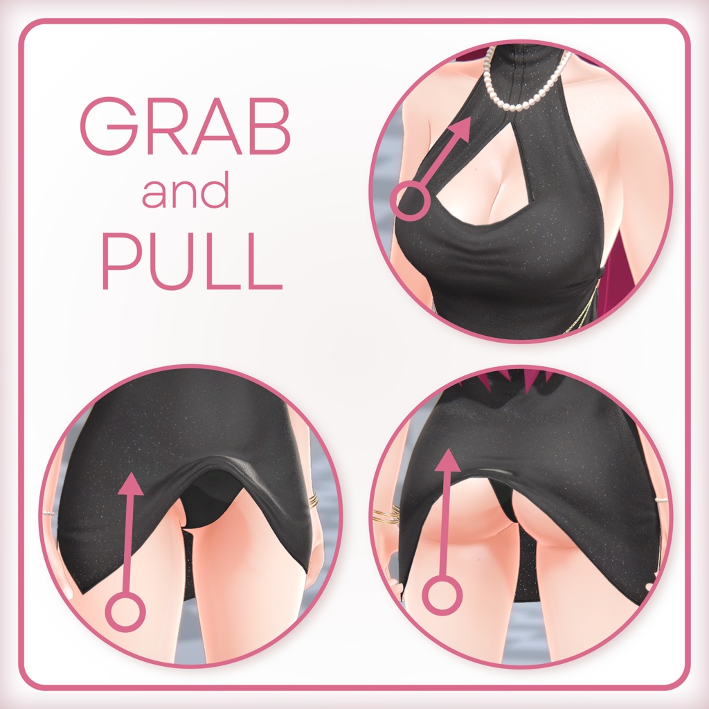 Halter Dress | Outfit for Ayame 【アヤメ】