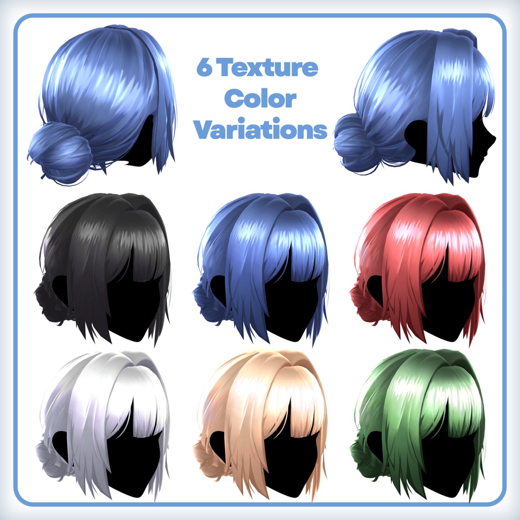 Frame Bangs 【6+ avatars】