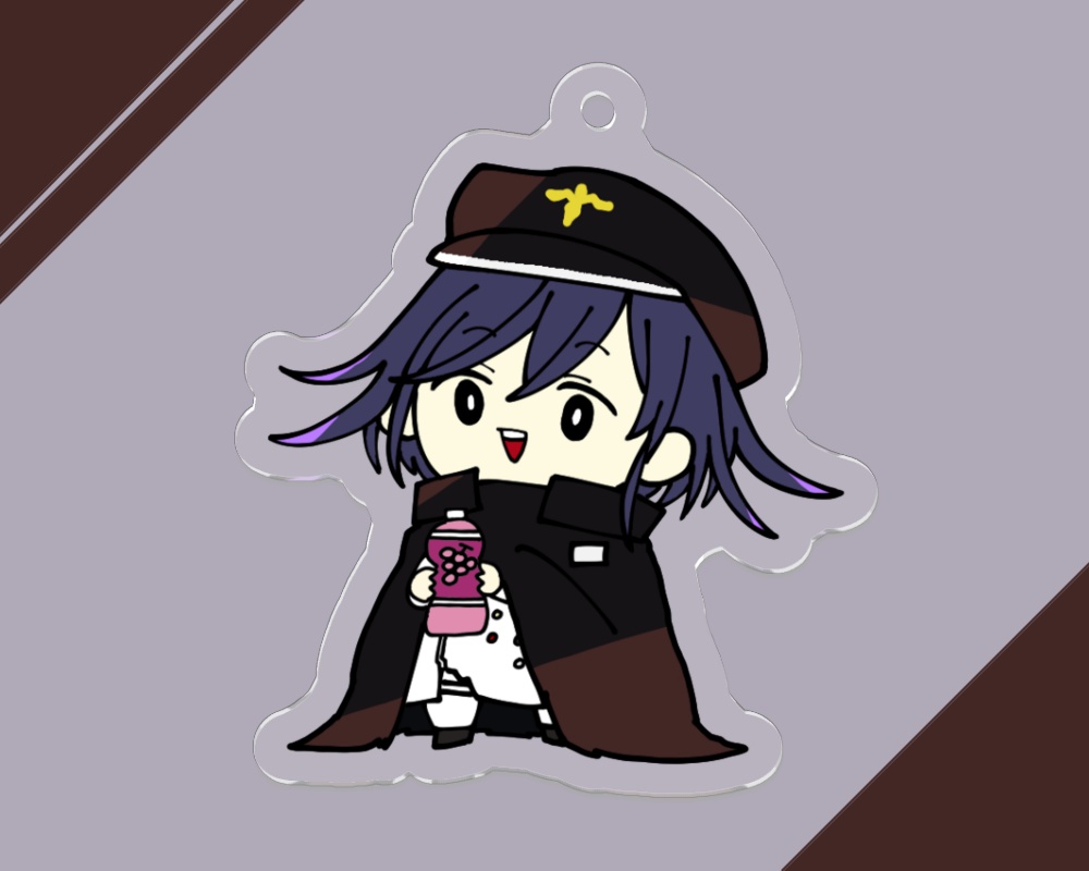 おうまこきちアクリルキーホルダー