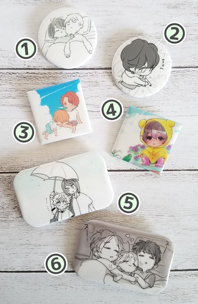 缶バッジセット