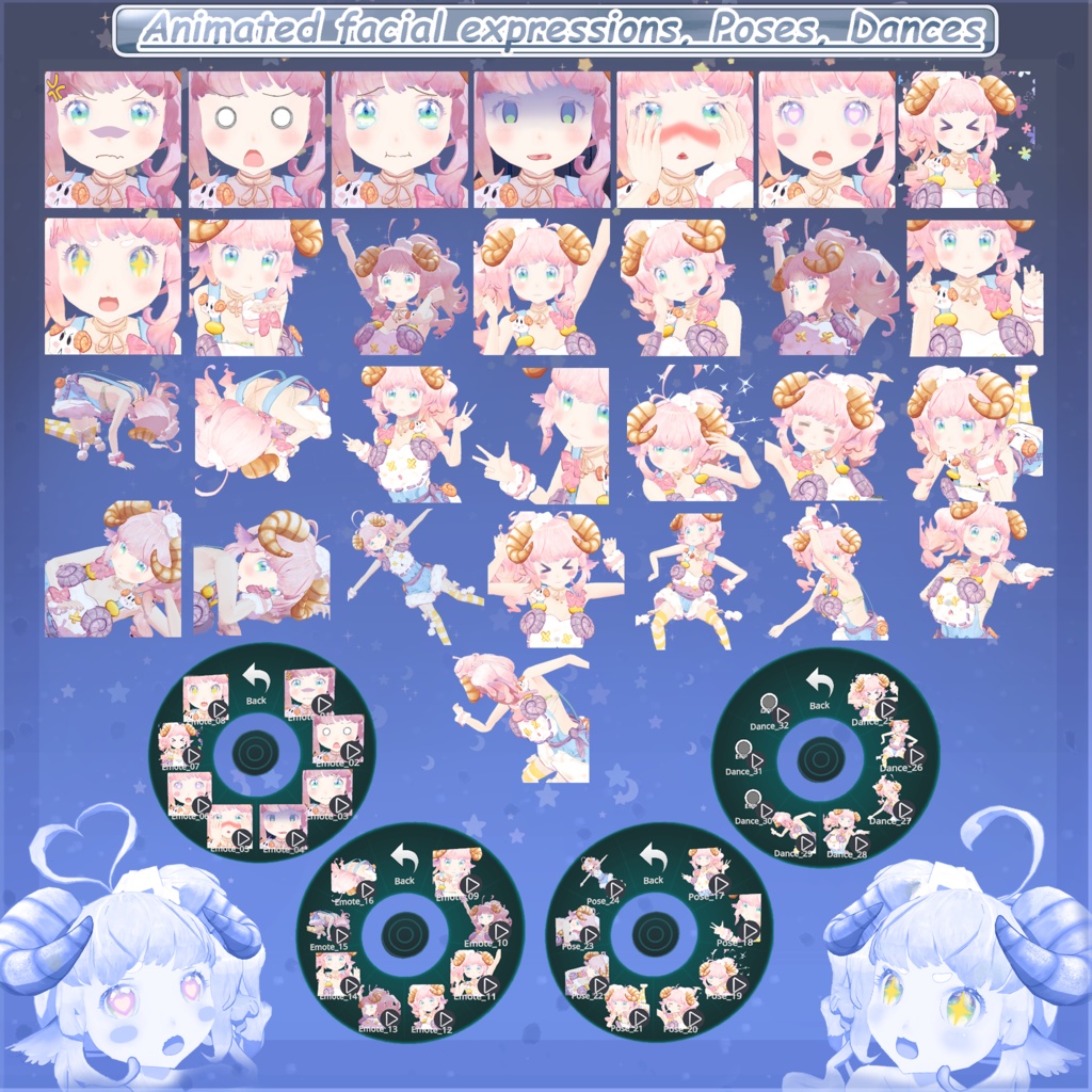 【オリジナル3Dモデル】Purumi -プルミVer.2.1 - 利用不可/Unavailable-