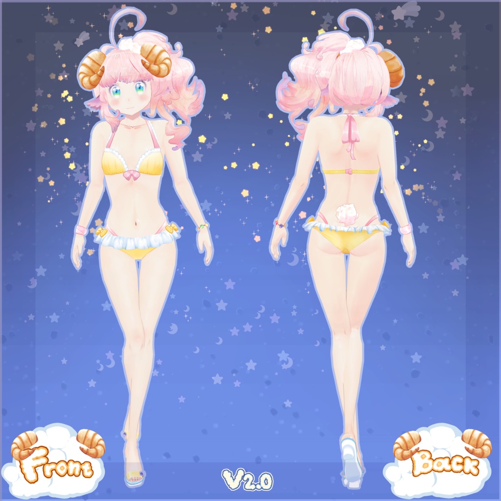 【オリジナル3Dモデル】Purumi -プルミVer.2.1 - 利用不可/Unavailable-