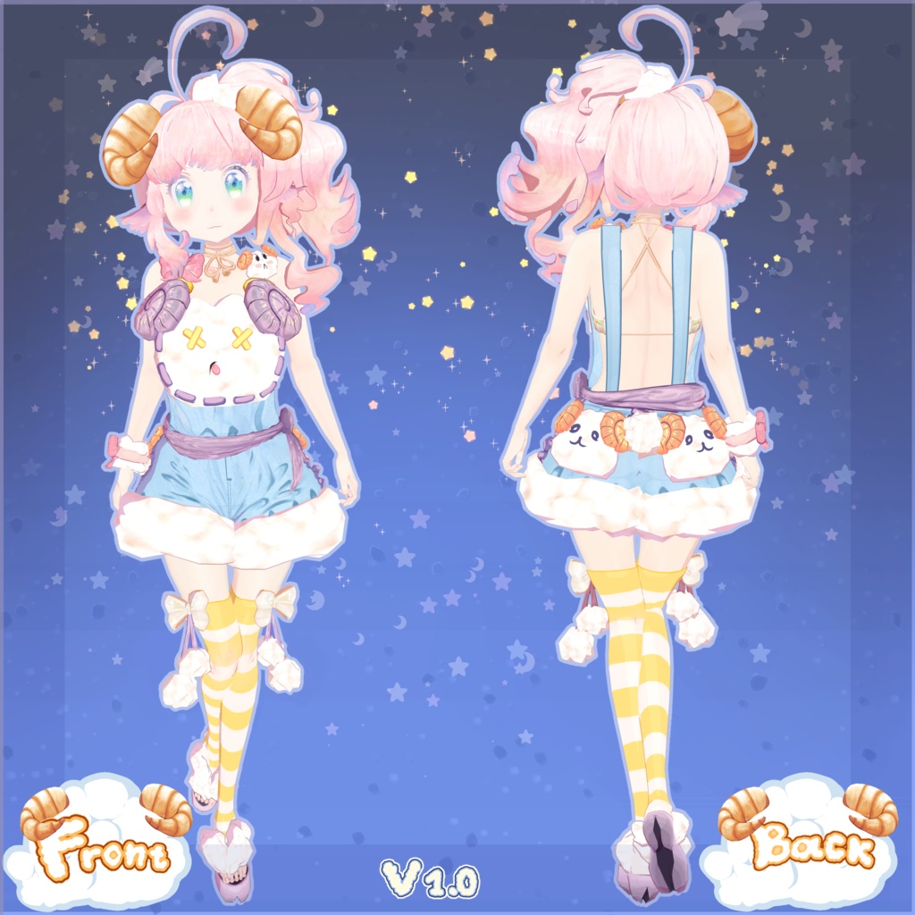 【オリジナル3Dモデル】Purumi -プルミVer.2.1 - 利用不可/Unavailable-