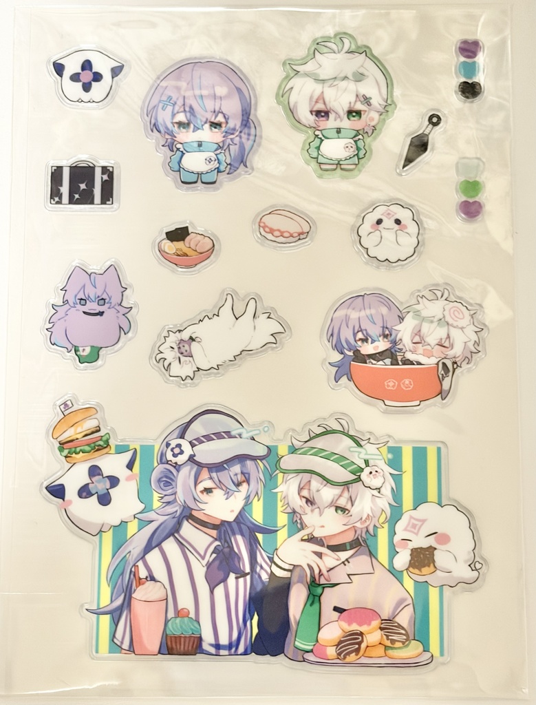[非公式]タコ忍ぷっくりシール