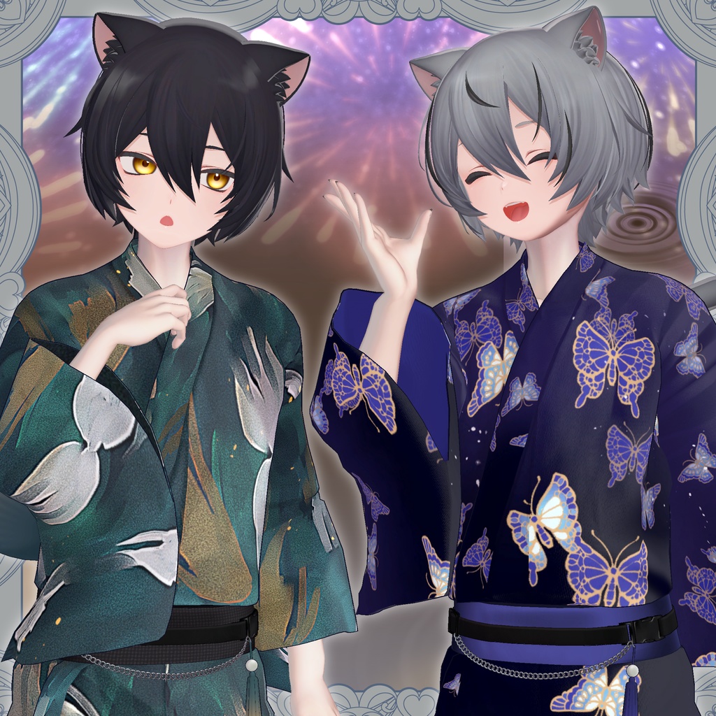 ロマンス浴衣‐Romance Yukata‐【+Head・くうた対応】