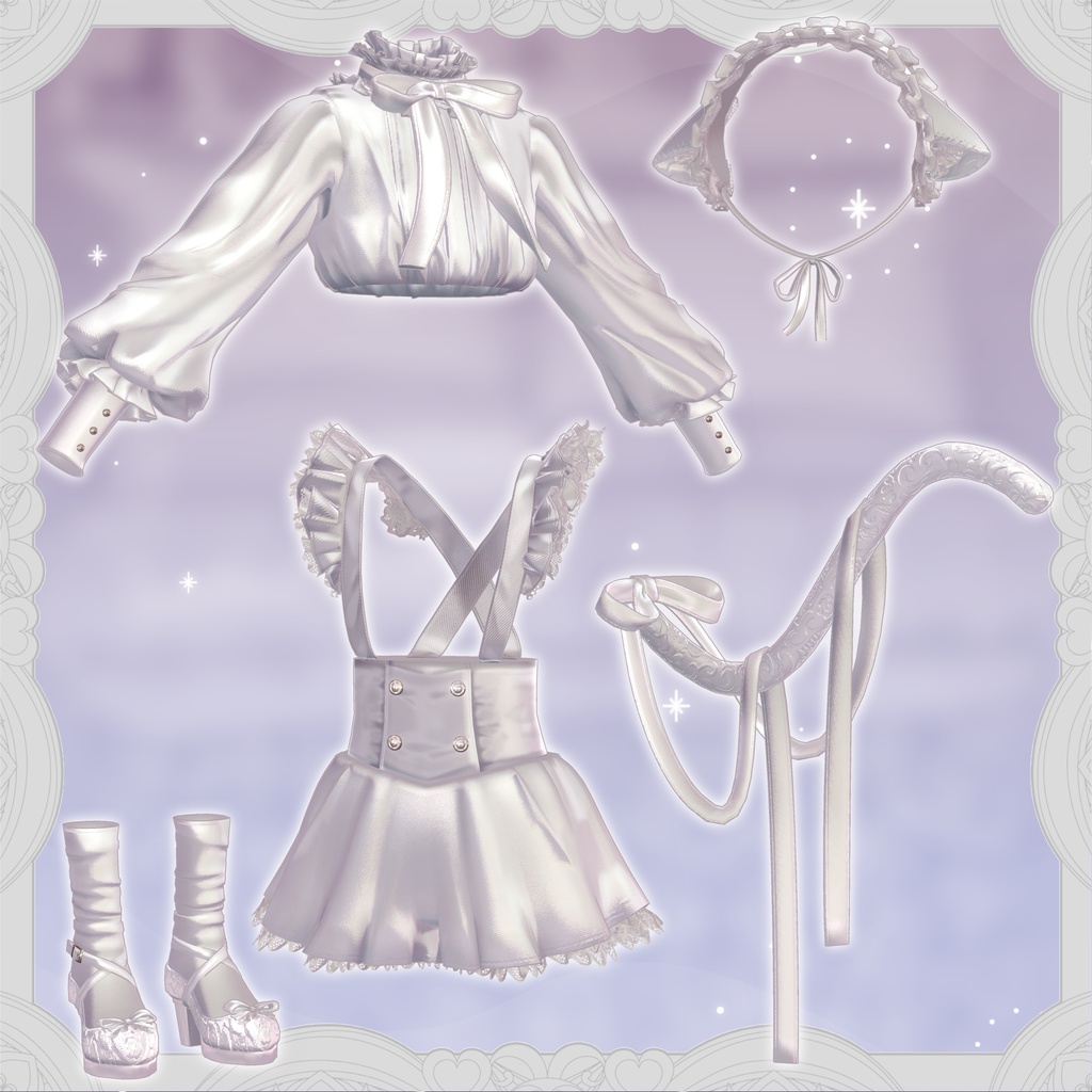 【セール中】プルシュ・ミヌー‐Pelucheux minou‐【5アバター対応】