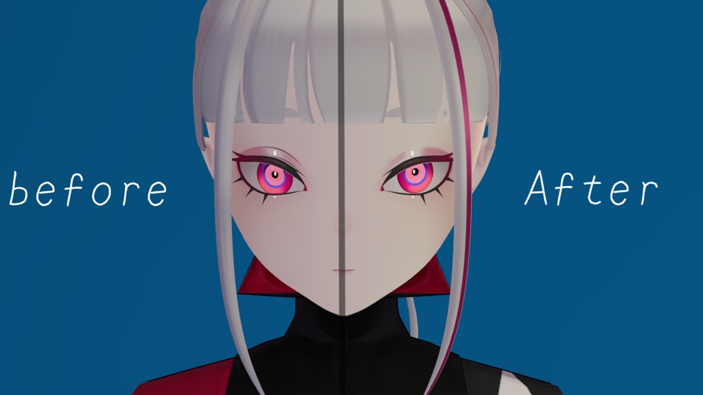 【無料!FREE!】二重の色変えるだけ_Julius/pochi両対応