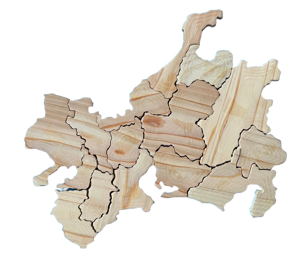 『ジオピース47』(Geo Piece 47)|自由研究に最適!日本地図パズル教材データ(STL/STEP)ダウンロード商材 あなたの3Dプリンタで、地形の美しさと、日本の地理の面白さを、手のひらで感じよう!