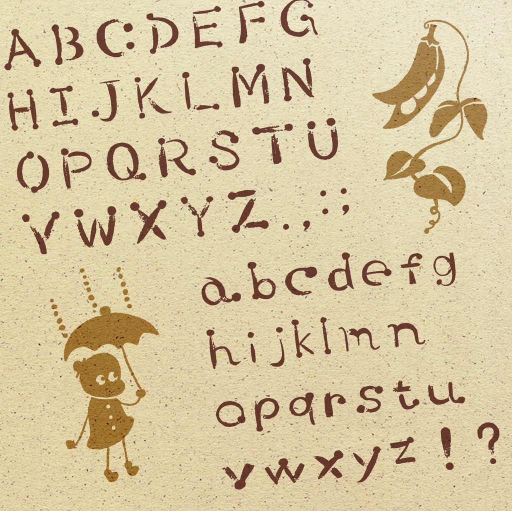 【英字フリーフォント/Free font】beenフォント