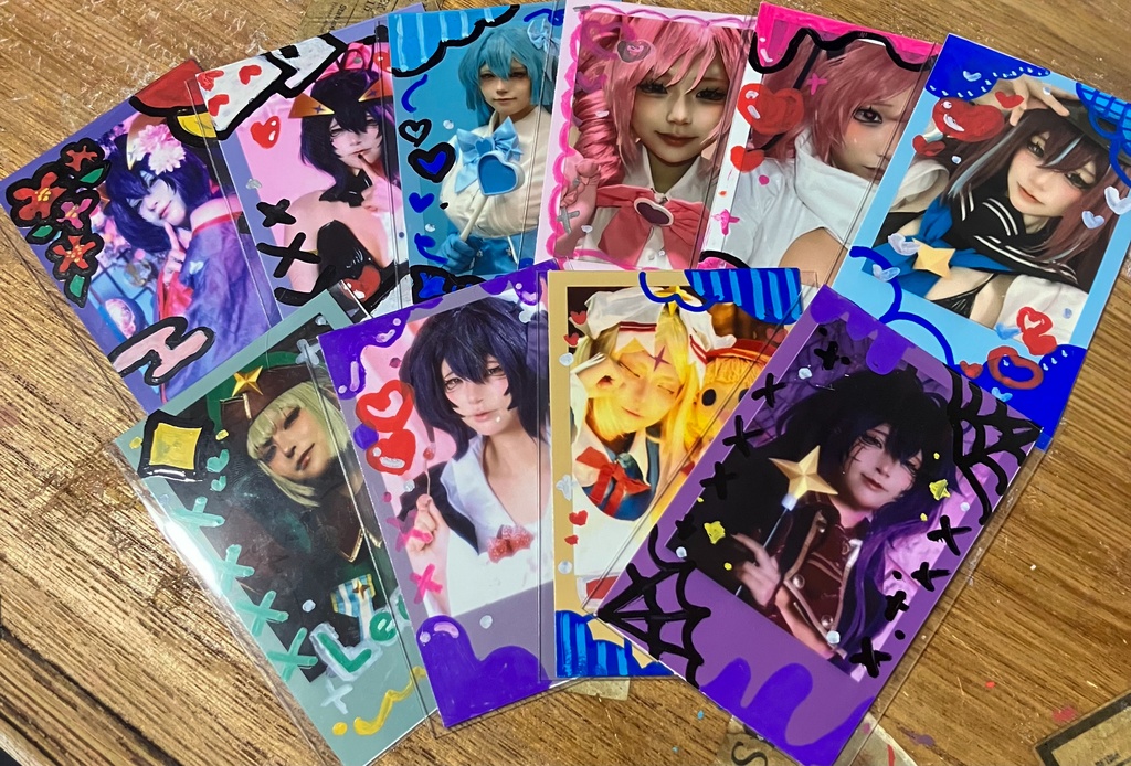 まほあこコスプレ✦チェキ風カード