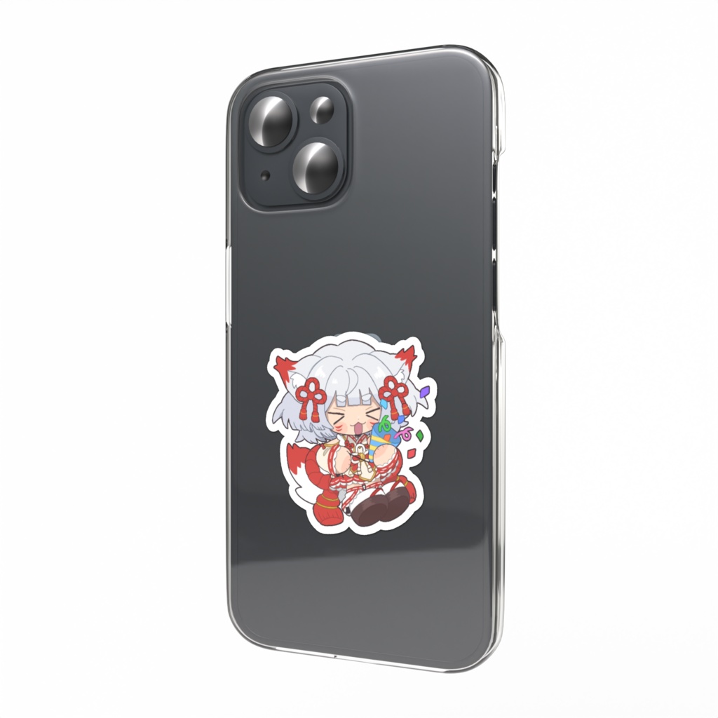 こまりのスマホステッカー(デビューをお祝い)