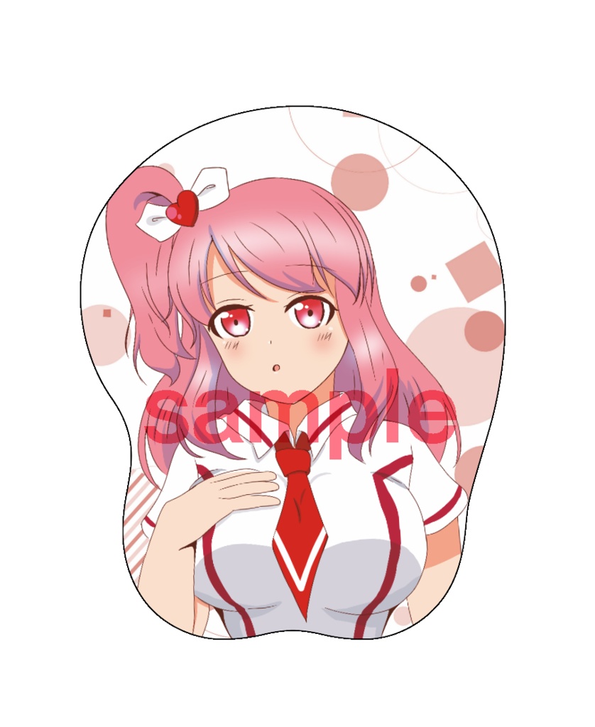 ミニおっぱいマウスパッドストラップ