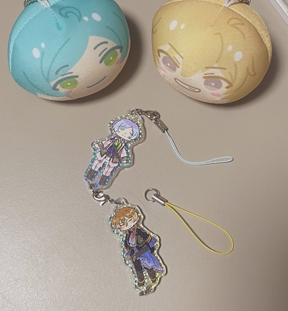 奏薫奏連結アクキー