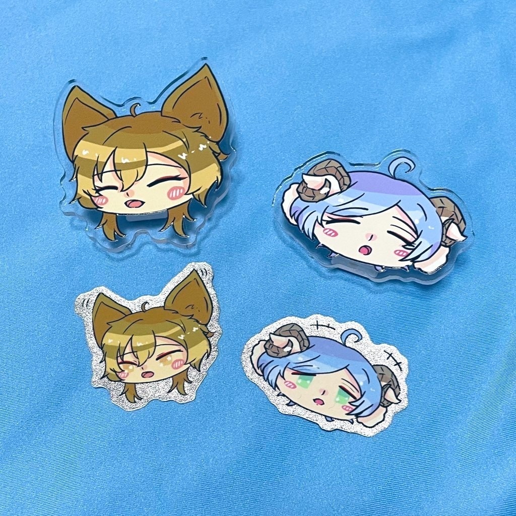 かなたとかおるのけもりるくりっぷ(2個セット)