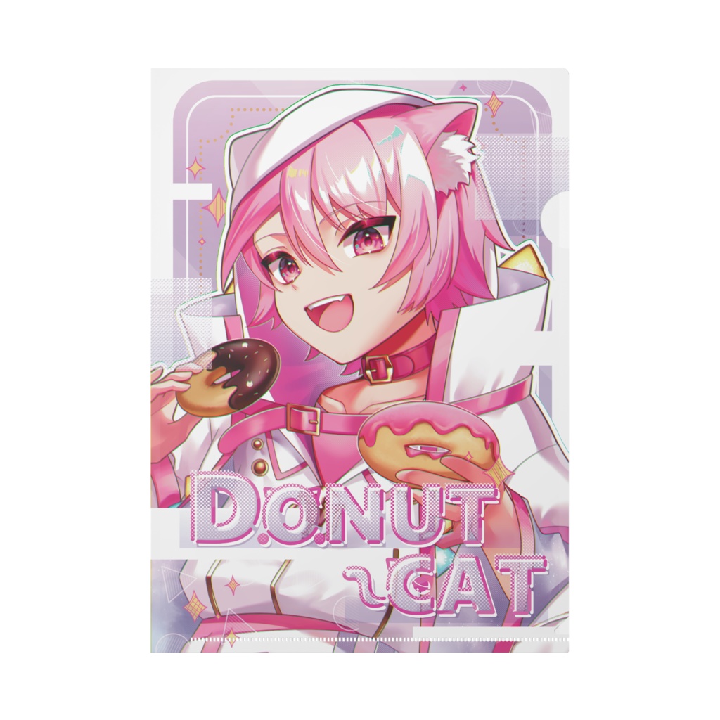 Donut Cat クリアファイル