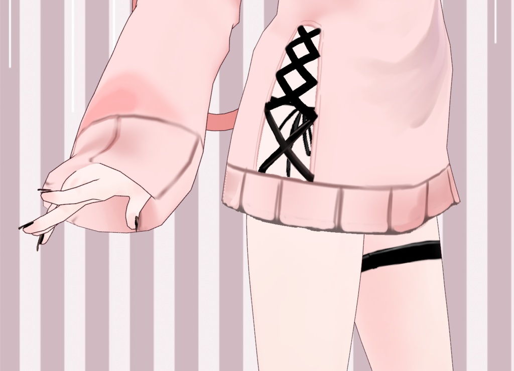 【VRoid】オリジナルモデル めむ #猫耳