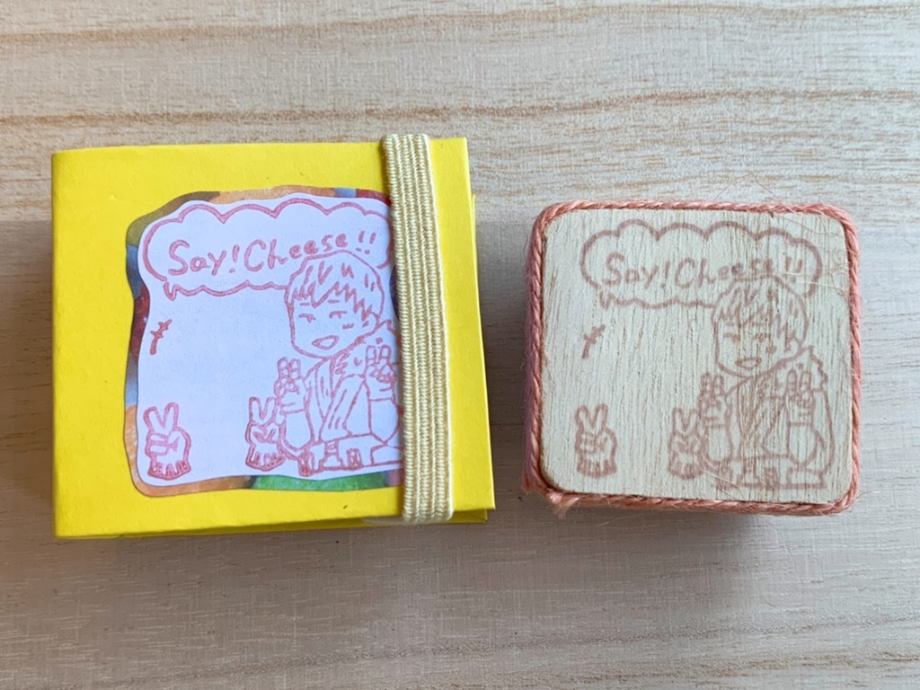 葉隠ちゃんと尾白くんはんこ めろでぃぼんぼん Bob Booth