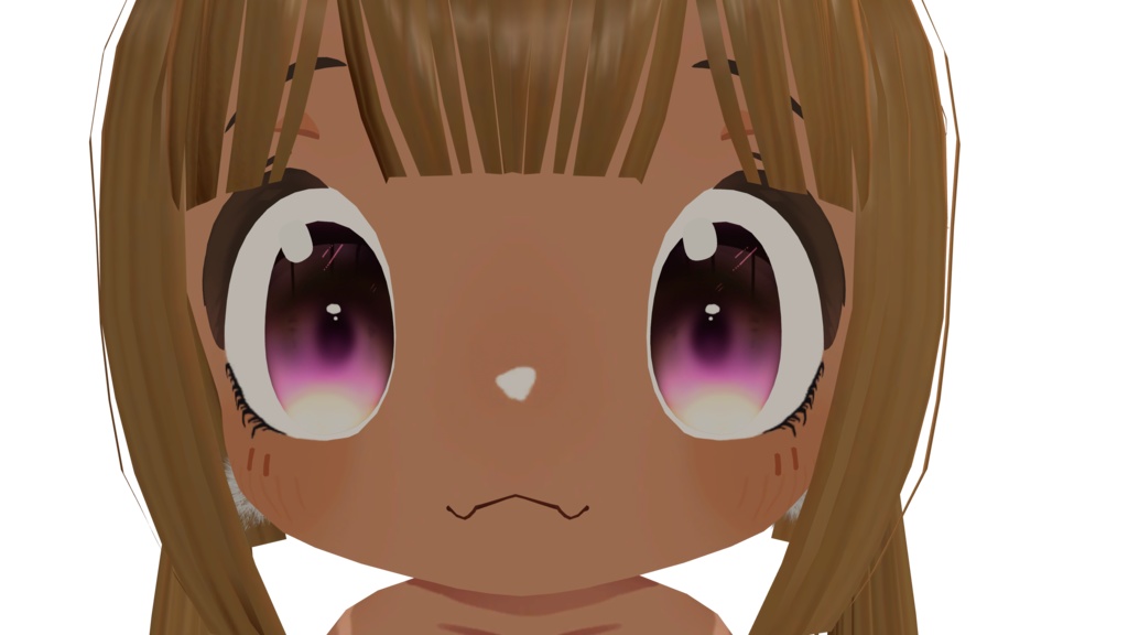 まめひなたの下まつ毛