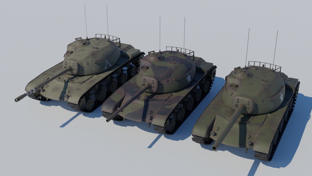 M66 オリジナル架空戦車3Ⅾモデル