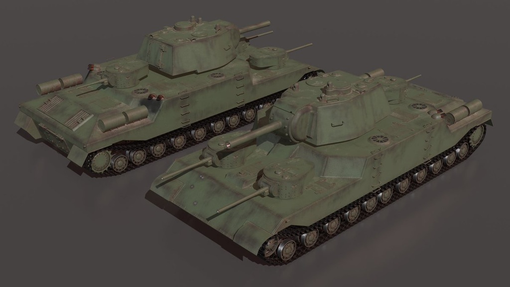 T-41　オリジナル架空戦車3Ⅾモデル
