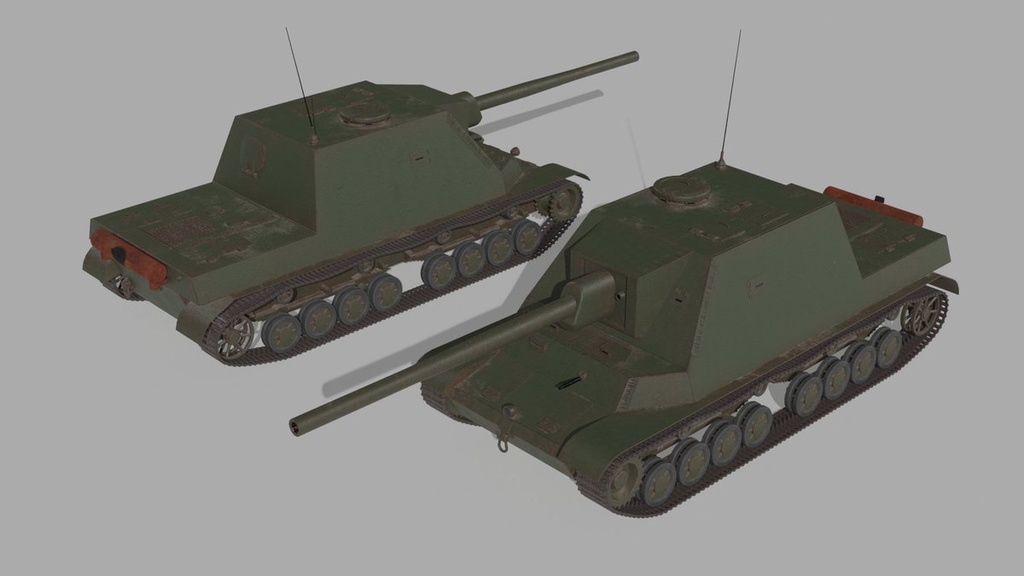 架空日本軍シリーズ オリジナル架空戦車3Ⅾモデル