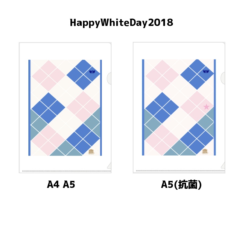 衣装柄風クリアファイル【受注品:2021年7月~発送予定】