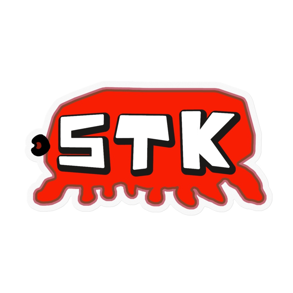 STKグラフィティアート風ステッカー