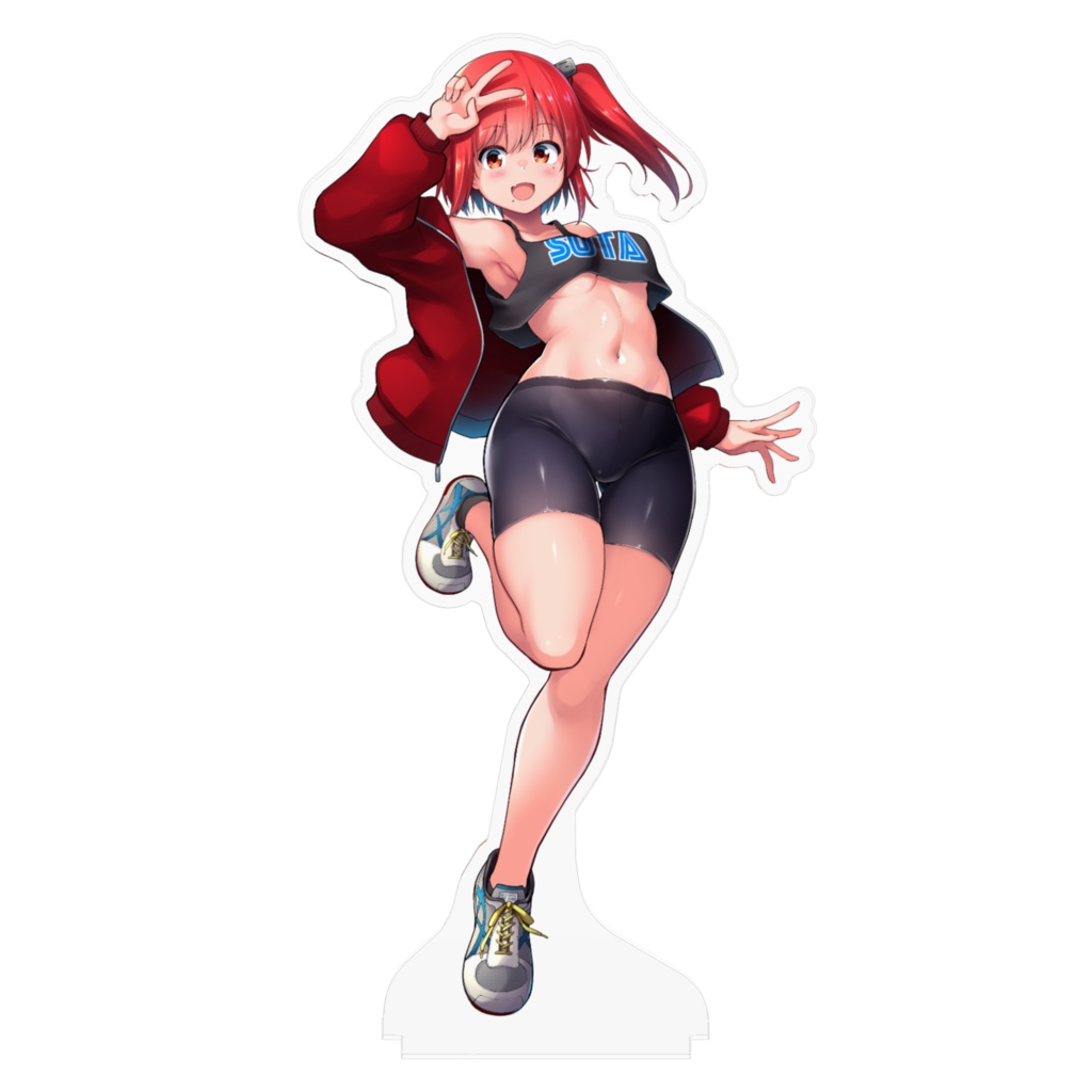 すた子アクリルフィギュア(イラストバージョン)